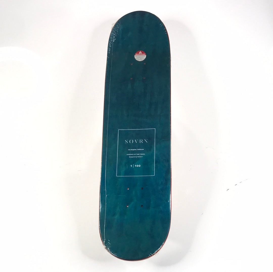 Sovrn Designed By Karbon Time Travel Multi 8.25'' Skateboard Deck