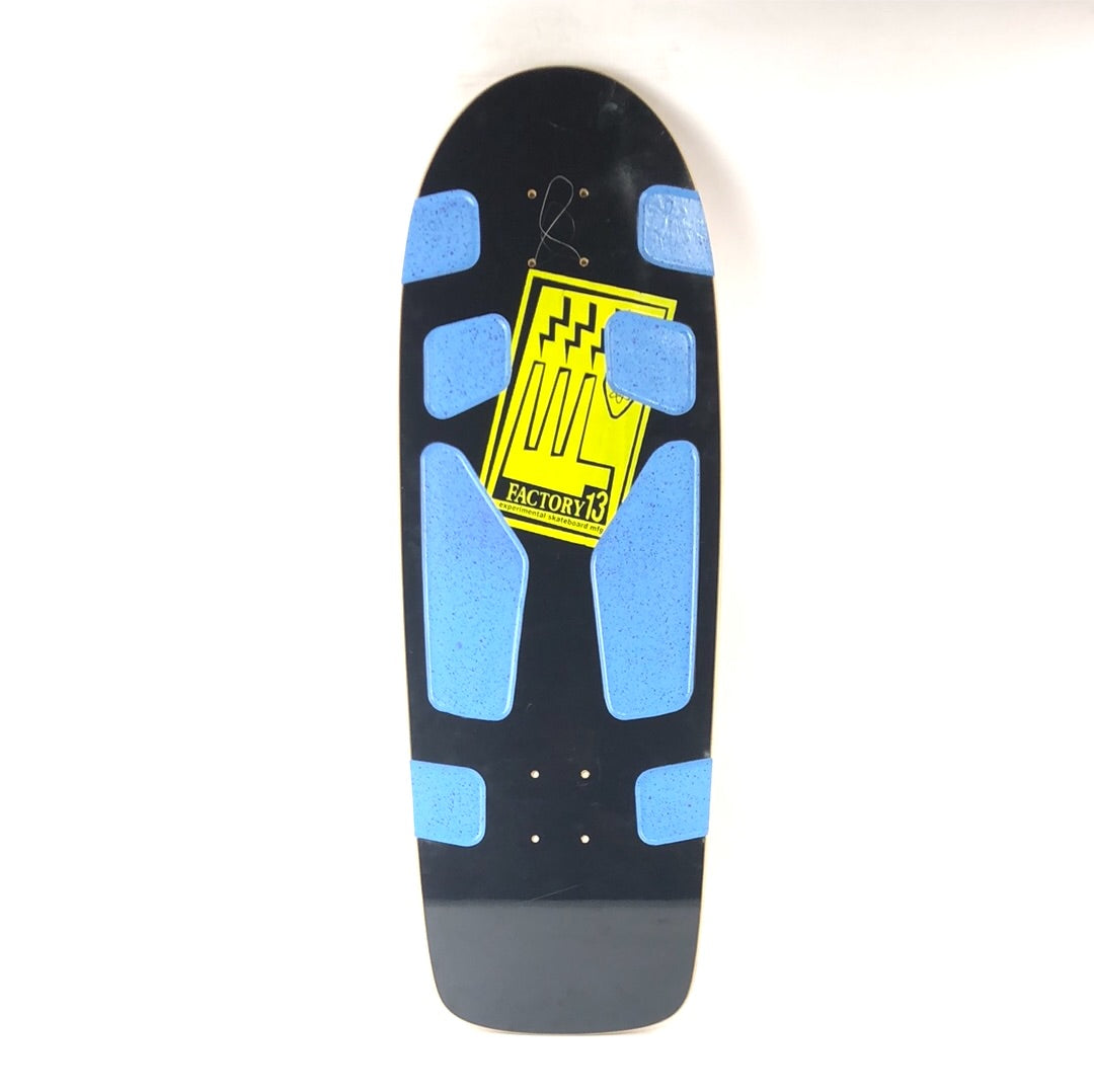 Experimental Factory 13 Black/Blue/Yellow 10.25'' Skateboard Deck