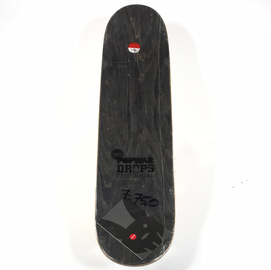Popwar Drops Justin Strubing To Retail Multi Size 7.75" Vintage NOS Deck