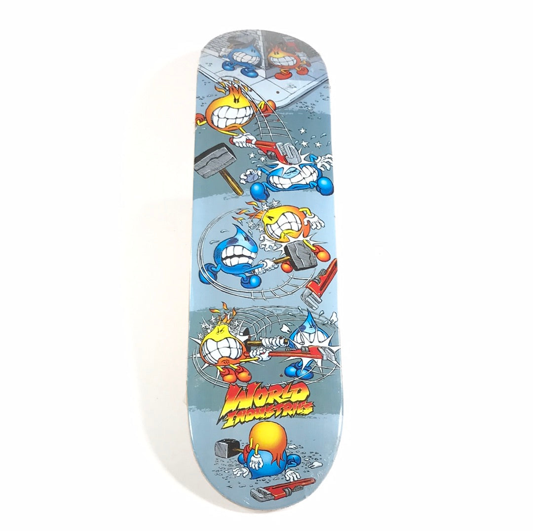 World Industries Team Spy vs Spy Rip Off 8.0" Skateboard Deck
