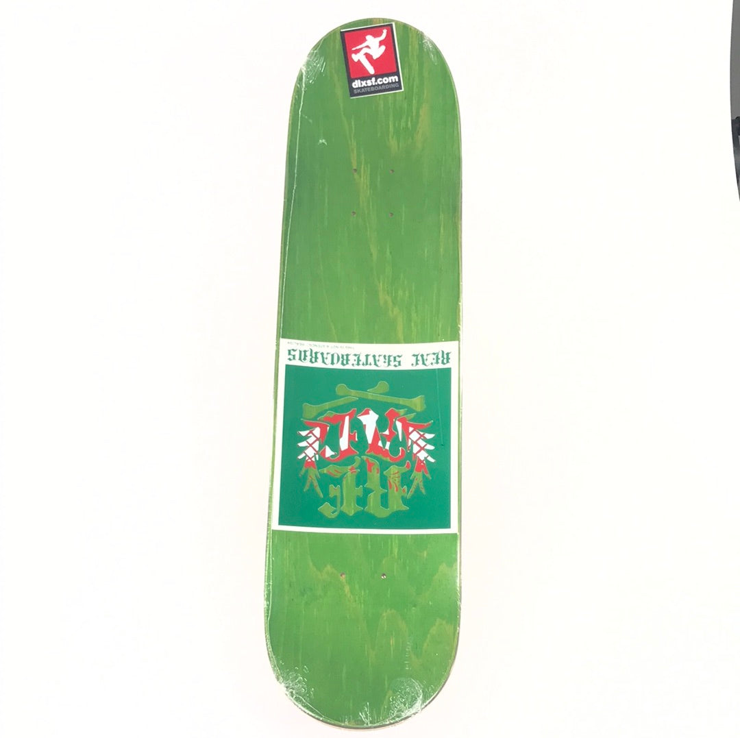 Real Peter Ramondetta Skull Red/White 7.75 Skateboard Deck