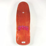 Heroin Dead Dave Green 10" Skateboard Deck