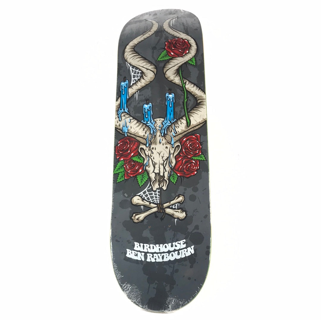 Birdhouse Ben Raybourn Candle Grey Size 8.25 Skateboard Deck