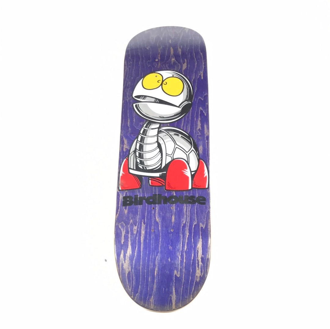 Birdhouse Team Robot Turtle Blue 8.375 Skateboards deck