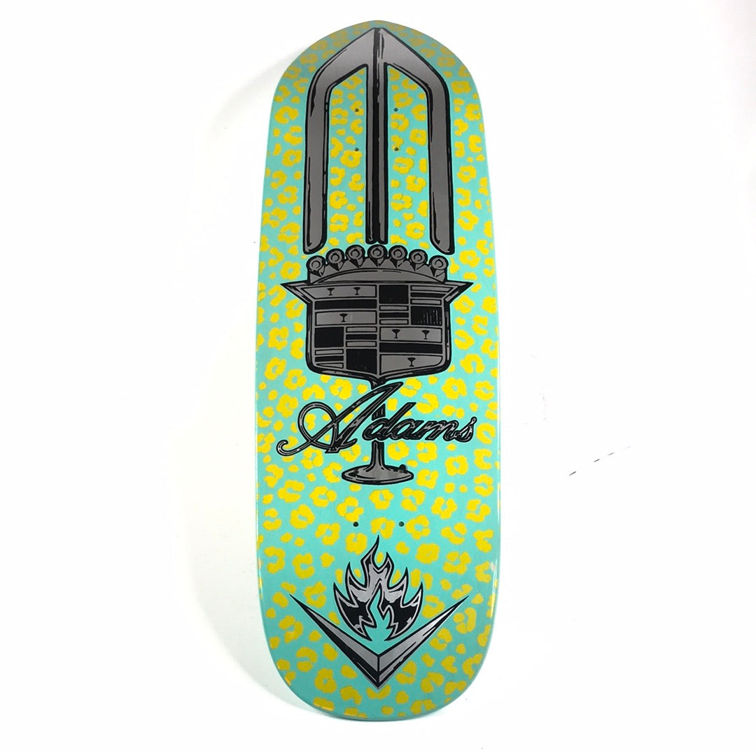 Black Label Jason Adams Cadillac Green 9.38" Skateboard Deck