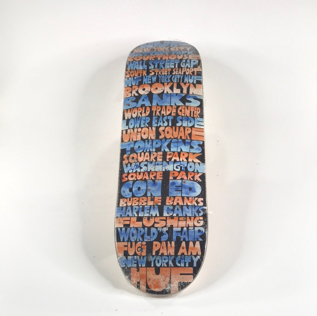 Huf Kevin Lyons New York Multi 8.25 Skateboard Deck