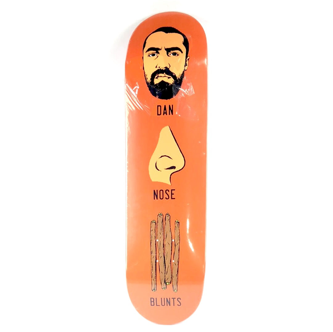 Skate Mental Dan Plunkett Nose Blunts Orange 8.25'' Skateboard Deck