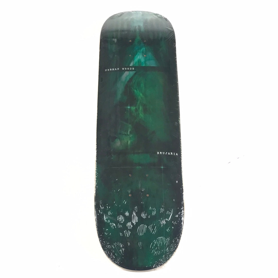 Brujaria Norman Woods Green Smoke Green 8.5'' Skateboard Deck