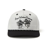 Seager Los Rios Canvas Cream/Black Snapback Hat