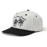Seager Los Rios Canvas Cream/Black Snapback Hat