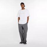 New Balance Numeric Cotton Jersey White S/s Shirt