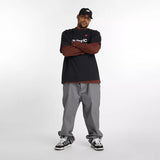 New Balance Numeric Linear Logo Black S/s Shirt