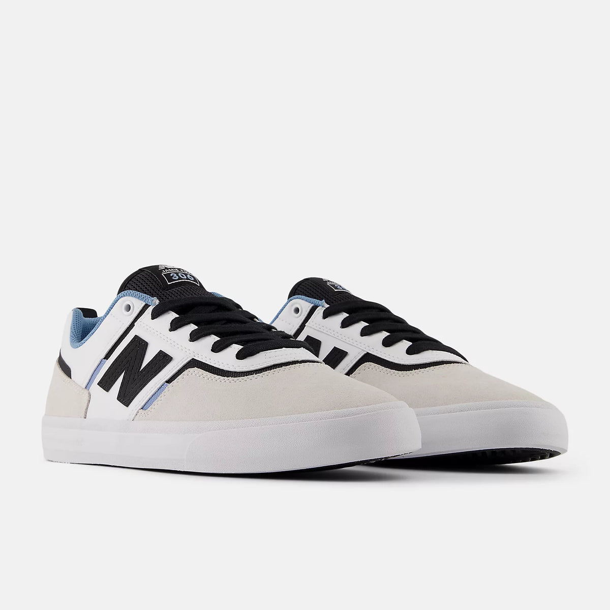New Balance Numeric 306 Jamie Foy Light Grey / White Shoes (NM306NMA)