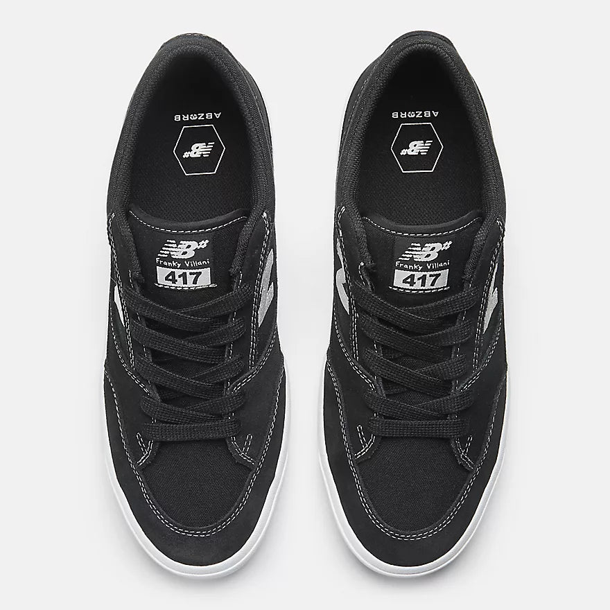 New Balance Numeric 417 Low Franky Black/White Shoes (NM417LBS)
