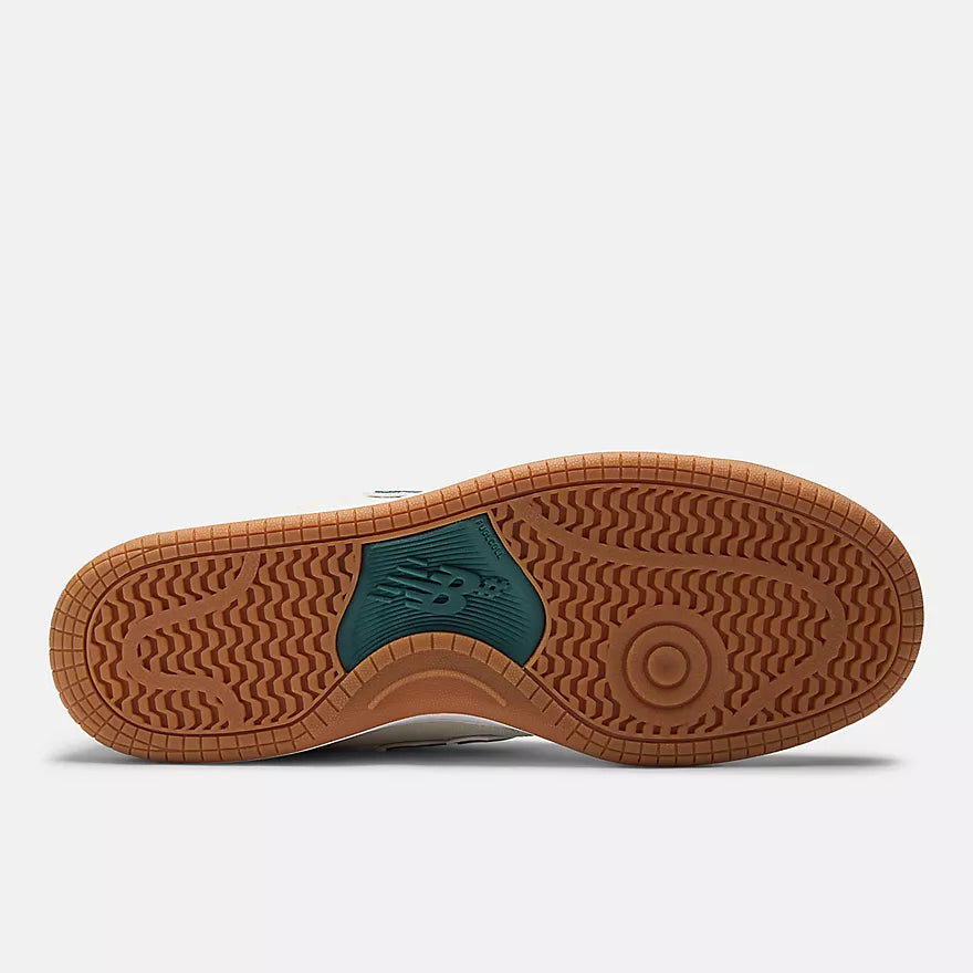 New Balance Numeric 480 Sea Salt/Vintage Teal Shoes (NM480JDI)
