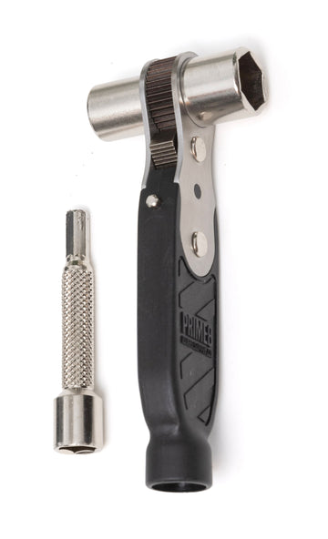 Prime8 Triple Ratchet Lite Black Skateboard Tool
