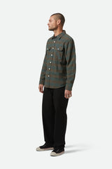 Brixton Bowery Ocean L/s Flannel Shirt