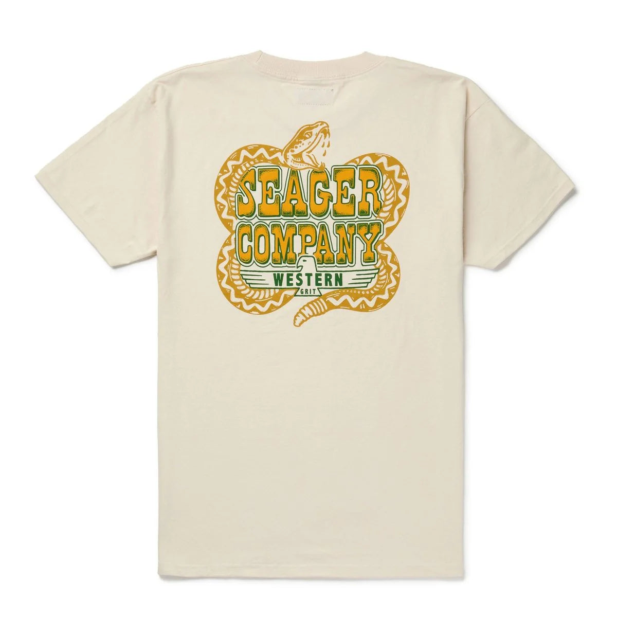 Seager Rattler Vintage White S/s Shirt