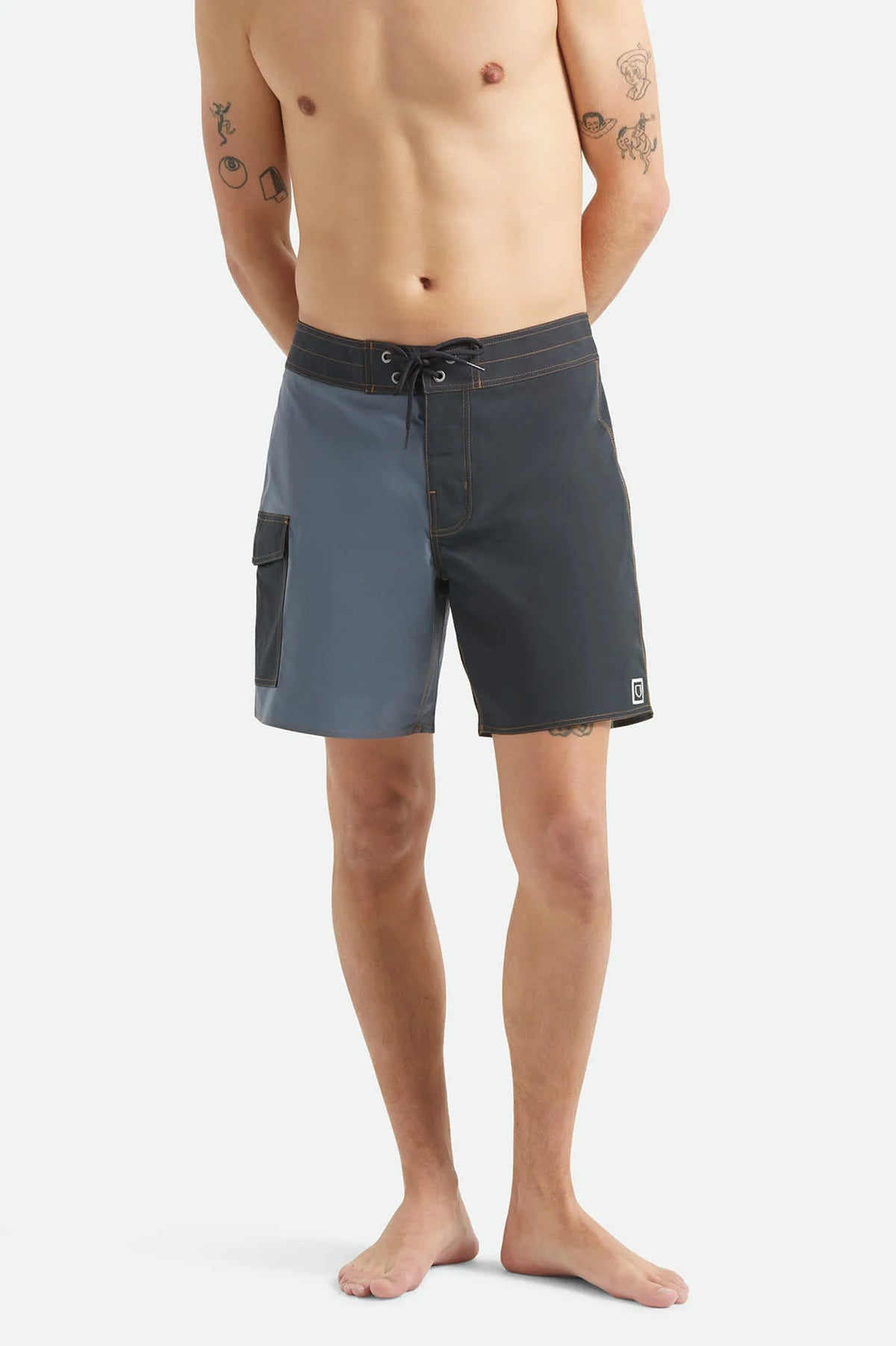 Brixton Classic Black Future Grey 17" Trunk