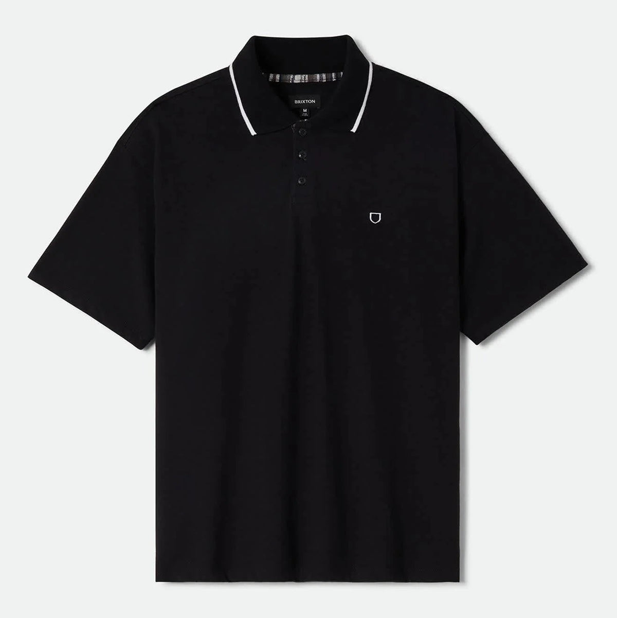 Brixton Anton Black S/s Polo