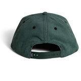 Girl Serif Forest Green Cord 5-Panel Hat