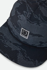 Brixton Journey MP Black Tiger Camo Performance Snapback Hat