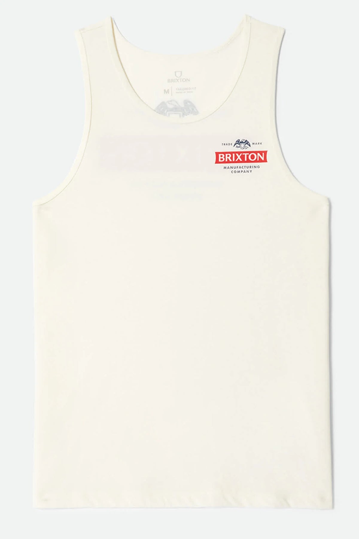 Brixton Pinnacle Off White Tank Top